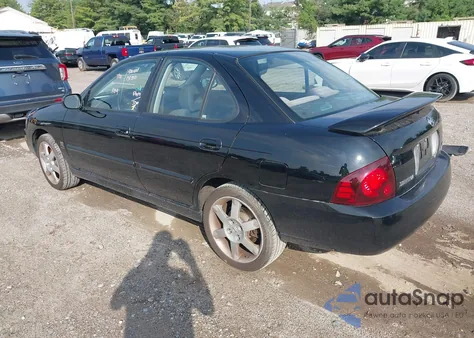 2005 Nissan Sentra Se-R Spec V из США, поврежденный, VIN 3N1AB51D95L525830